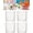 A, variant on Crystal Clear Freezer Storage Bins, Clear Plastic Organizer Bins with Handles, Stackable Freezer Refrigerator and Pantry Storage Containers for Frozen Food, Meat, Vegetables, Meals and Snacks (B)