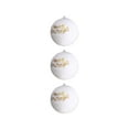 thumbnail image 2 of mtvxesu 3-Piece Flocked Shatterproof Christmas Tree Ornament Set for Home Party Decor and Holiday Tree Decoration, 2 of 7