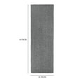 thumbnail image 6 of Mainstays Traditional Solid Gray Shag Indoor Runner Rug, 1'9"x5', 6 of 8