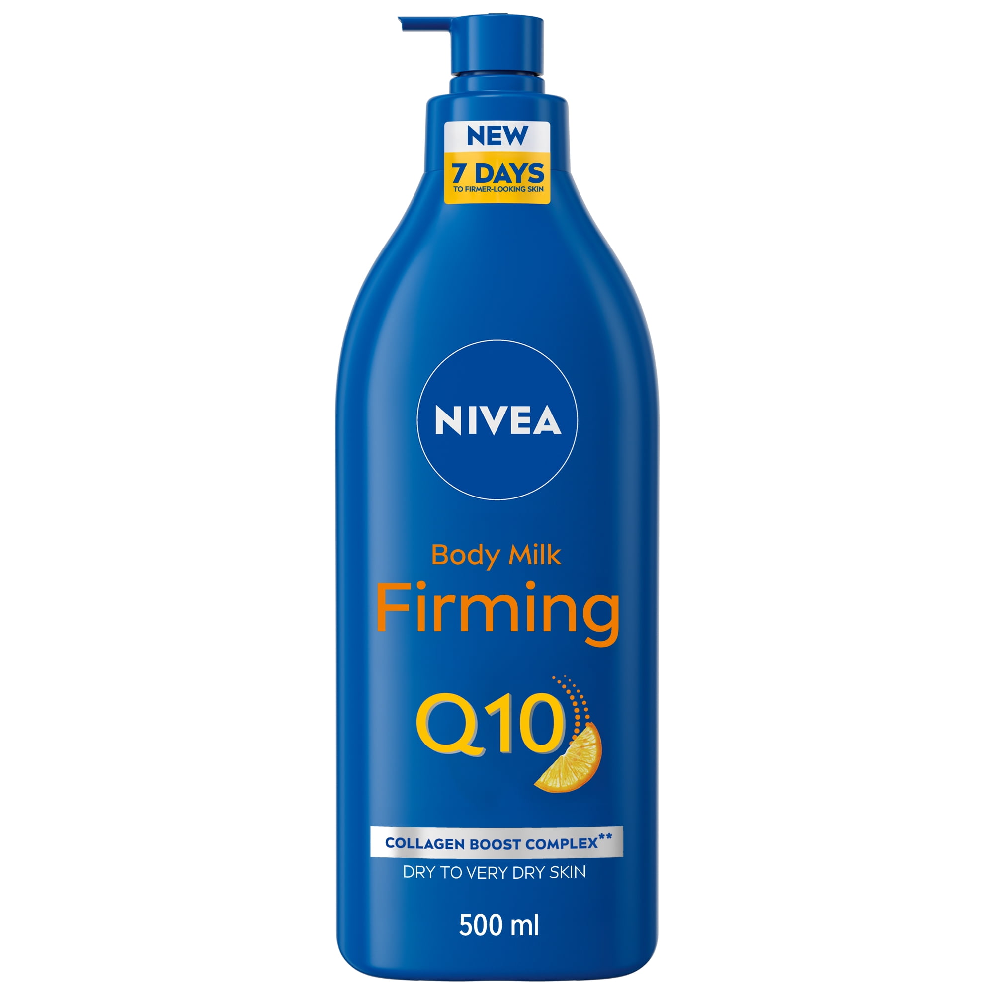 NIVEA Q10 Firming Body Lotion for Women, Body Milk with Q10 & Vitamin C, Dry Skin, 500 mL, Nivea Q10 Body Milk