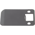 thumbnail image 2 of Round Corner Extended Lip Strike Plate, 2-1/4" x 2-1/2", (3" Overall Length), Matte Black by Stone Harbor Hardware, 2 of 4