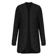 thumbnail image 4 of Amzcrzy Cardigans pour Femmes Mode Décontractée Manches Longues Blouse Unie Cardigan Vestes pour Femmes Hauts à Manches Longues Vestes Vêtements pour Femmes Hauts pour Femmes, 4 of 6