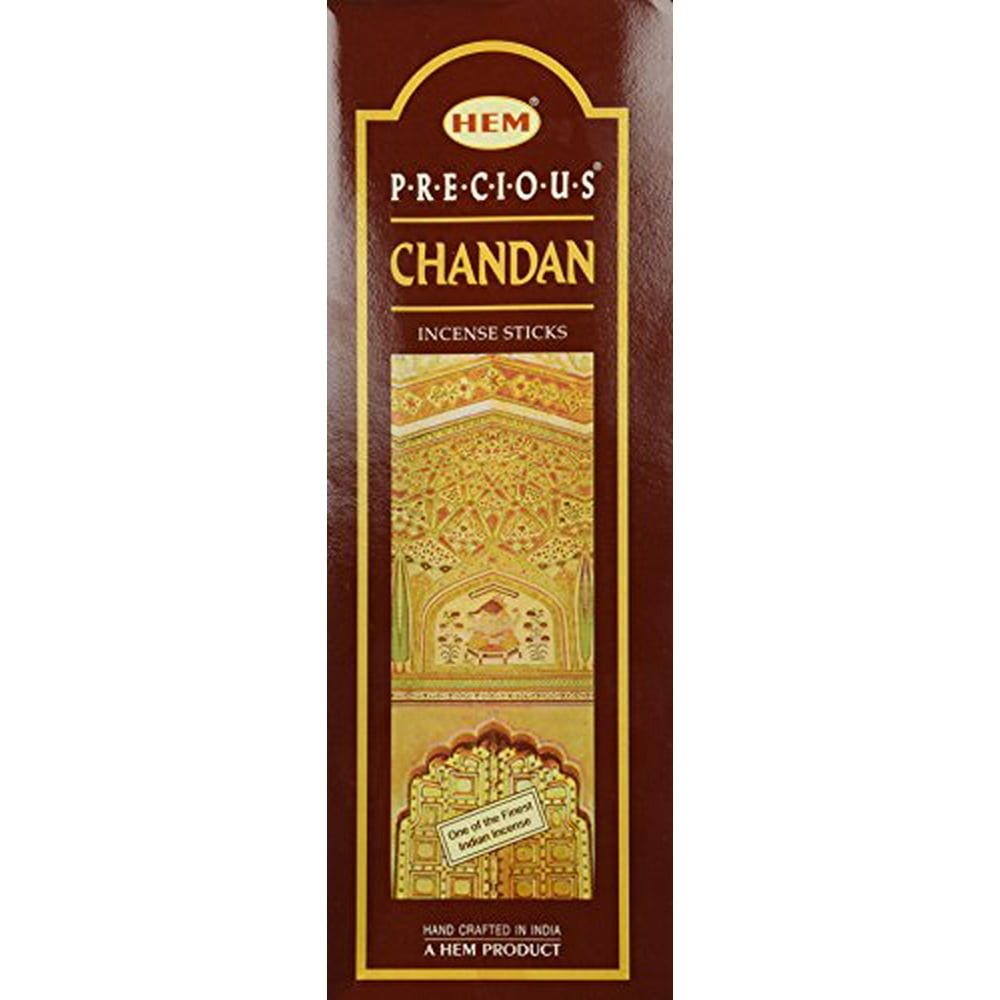 Hem Precious Chandan Incense, 120 Stick Box