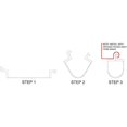thumbnail image 2 of Garage Door Parts - Windsor - P-bulb Bottom Seal - 20' Seal, 2 of 3