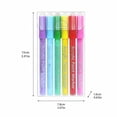 thumbnail image 3 of Fine Tip Acrylic Paint Pens with 0.03-Inch Ultra-Fine Point, 6-Pack Multi-Color Set for Rock Painting and Art Crafts, 3 of 5