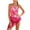 g3 Hot Pink, variant on Teen Swimsuits Bikini Girls Swimsuit Cut Out One Piece Bathing Suit Adjustable Straps Swimwear with Cover Up Skirt Size 9-16
