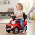 thumbnail image 2 of Gymax 3-In-1 Licensed Ford Stroller Sliding Walking Car w/Horn Sound LED Headlights Red, 2 of 10