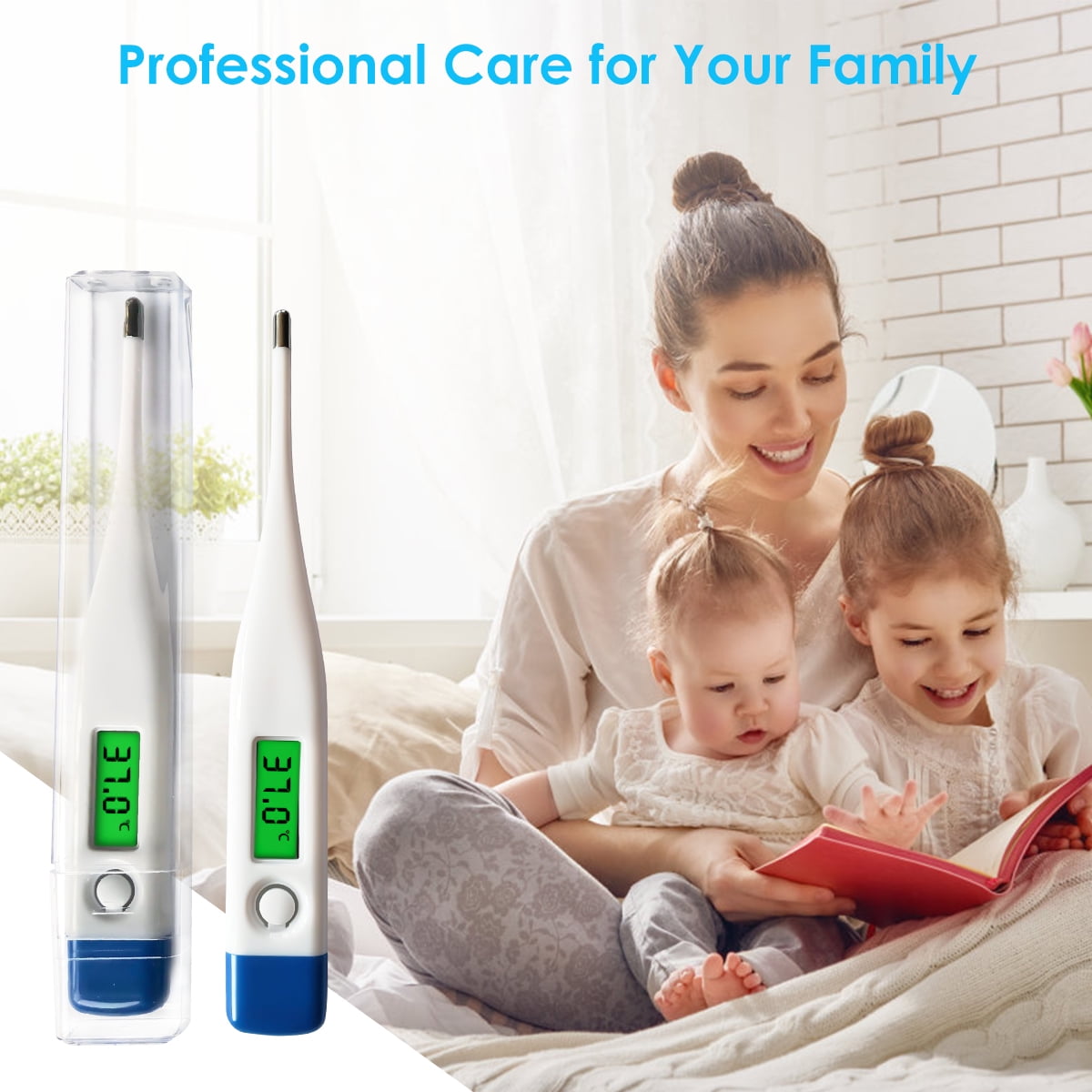 1X Digital Thermometer for Baby Toddler and Adults, Oral, Rectal