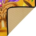 thumbnail image 6 of Coolnut Mardi Gras Kitchen Rug, 39"x20" Anti Fatigue Non-Slip Bath Rug, Entryways Runner Comfort Mat for Kitchen Washroom Bedroom, 6 of 7