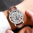 thumbnail image 2 of Willtoo Fashion Men's Leather Alloy Watches Quartz Wrist Watch Business Watches, 2 of 2