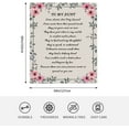 thumbnail image 5 of MMYGU Aunt Blanket Gifts for Aunts from Niece for Mothers Day Birthday Thanksgiving Christmas Blanket Throw Soft 50x60in, 5 of 7