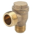 thumbnail image 2 of Air Compressor Check Valve, Reusable Check Valve G1/2xG3/8 Non-Return Sturdy  2-Way Check Valve  for Air Compressors, 2 of 7