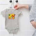 thumbnail image 5 of Retro Classic MTV Speaker Logo Romper Boys or Girls Infant Baby Brisco Brands NB, 5 of 6