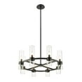 thumbnail image 4 of 8 Light Chandelier In Restoration Style-13 Inches Tall And 32 Inches Wide-Matte Black Finish Z-Lite 4008-8Mb, 4 of 5