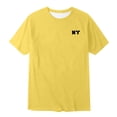 thumbnail image 5 of Black T Shirts for Men Tall 1/4 Short Sleeve Big and Tall Gym & Tennis Apparel Casual Stylish Gradient Boat Neck Summer Casual Vacation Basic Shirts, 5 of 5