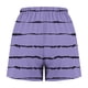 thumbnail image 3 of Pantalones Elásticos de la Cintura para las Mujeres Casual Primavera Verano Cómodos Pantalones Cortos de Impresión, Nueva Moda Inferior, 3 of 4