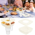 thumbnail image 1 of YAOMOBB Camping Snack Tray Reusable Silicone Snack Tray Convenient Large Capacity Snack Container for Tumblers, 1 of 6