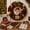 Santa, variant on 3D Fabric Poke Wreath DIY Kit,Christmas Wreath Making Kit for Beginner & Adults, No-Sew Fabric Craft Kit,DIY Holiday Decor, Handmade Christmas Art Project Gift๏ผSanta