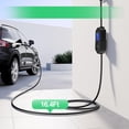 thumbnail image 3 of Scienceny 32A 7KW 5M Cable de carga monofásico 3PIN tipo 2 CEE con pantalla LCD Cargador portátil EV Vehículos, repuestos y accesorios Mis, 3 of 6