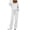 X-White, variant on GERsome Women's 2 Piece Sweatsuit Zip Up Collared Jacket and Wide Leg Pants Set Drawstring Tracksuit Lounge Outfits Size L