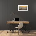 thumbnail image 3 of Adamov, Alexey 24x14 White Modern Wood Framed Museum Art Print Titled - Horses by Sunrise, 3 of 4