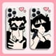 thumbnail image 2 of C-crayon-funda de teléfono Shin-Chans para iPhone, carcasa trasera de silicona líquida suave para iPhone 14, 11 Pro Max, 13, 12 Mini, XR, XS, X, 8, 7, 6, 6S Plus, SE 2020 Fivean unisex, 2 of 2