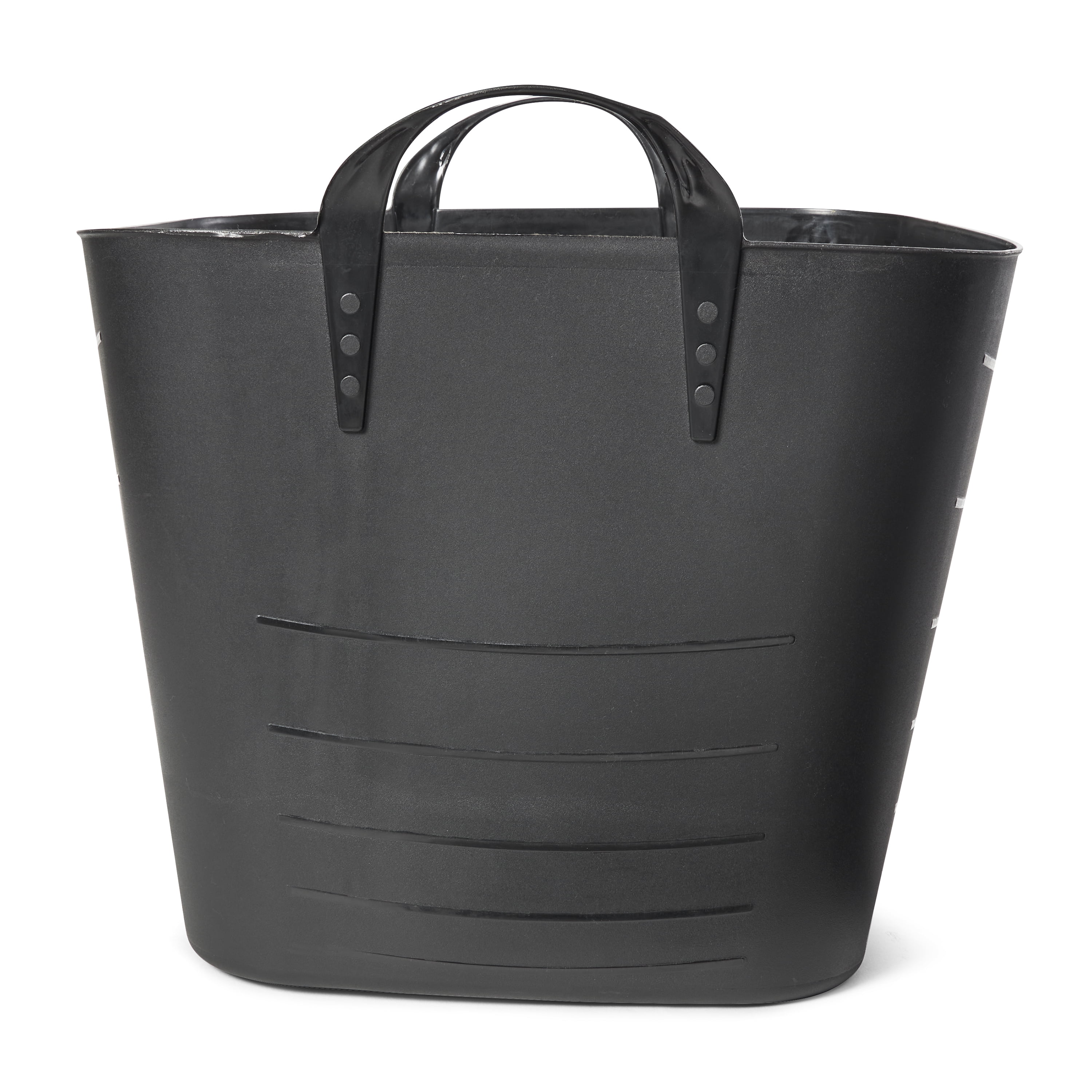 Life Story Tub Basket 25L Plastic Storage Tote Bin with Handles (18 Pack)