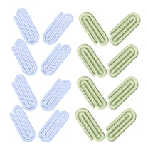 WHAMVOX  50 Pcs Crafts Jumbo Paper Clips Document Paperclips Mini Office