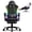 Black(with LED), variant on GTPLAYER Height Adjustable Computer Gaming Chair, Red