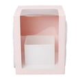 thumbnail image 2 of Cajas de papel para regalo, bolsas de flores, bodas, baby showers, cumpleaños, recuerdos, accesorios. L rosa, 2 of 9