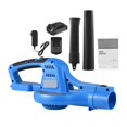 thumbnail image 3 of 20V Cordless Electric Leaf Blower, 2-Speed Control 60MPH/ 130MPH Portable Handheld Sweeper With Extension Tubes 2.0Ah Battery ,Easy to Use, 3 of 6