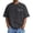 Black, variant on Men's Distressed Graphic Print Washed Tee for Everyday Casual Streetwear with Design and Comfortable Fit