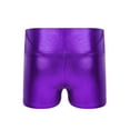 thumbnail image 2 of YiZYiF Kids Girls High Waist Dance Shorts Boy-cut Bottoms for Gymnastic Workout, 2 of 5