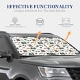 thumbnail image 4 of Daiia Camping Caravan 2 2PCS Car Windshield Sun Shade, Foldable Sun Shield for Car Front Window, Auto Sun Blocker Visor Protector Universal for Truck SUV Pickup-Large, 4 of 7