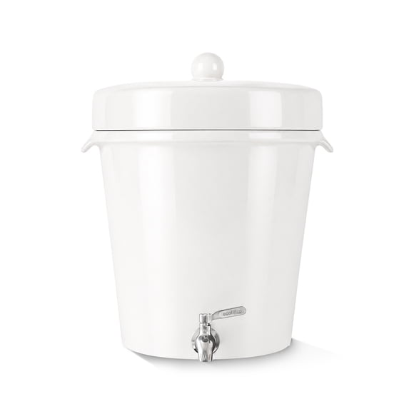 Purificador y Dispensador de Agua Ecofiltro Cerámica Grande 20L Blanco