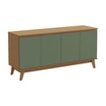 thumbnail image 2 of Aparador Canela/Verde Kappesberg 156 cm 4 Puertas, 2 of 9