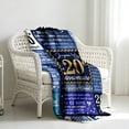 thumbnail image 1 of Soft Cozy Throw Blanket Warm Bed Couch Fuzzy Comfortable Lightweight Decorative Microfiber All Season, 1 of 4