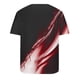 thumbnail image 2 of Mens Casual Pantalones Cortos Impresos Cuello Redondo Suéter Deportes Tee, Fitness Y Casual Hombres Camisetas, 2 of 5
