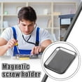 thumbnail image 6 of WarmFuPalace Aluminum Alloy Magnetic Screw Tray, Metal Small Parts Storage Box, DIY Tool Organizer, Anti-Loss Magnetic Screws Holder for Electronics, Workshop, Home Repairs, 6 of 9