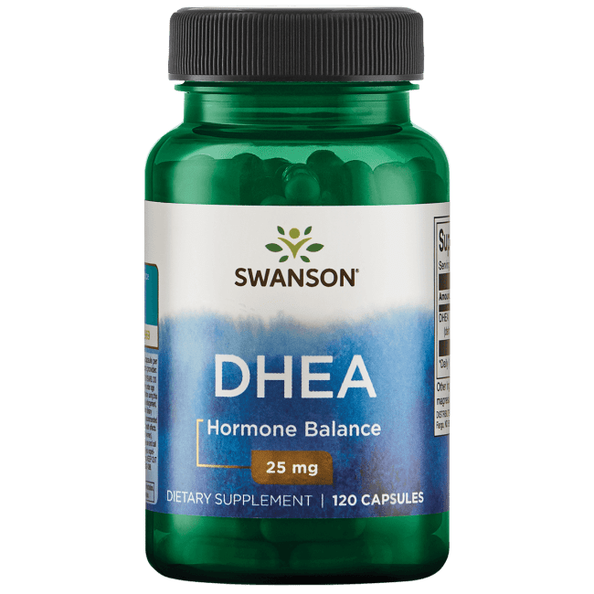 Swanson Dhea 25 mg 120 Capsules