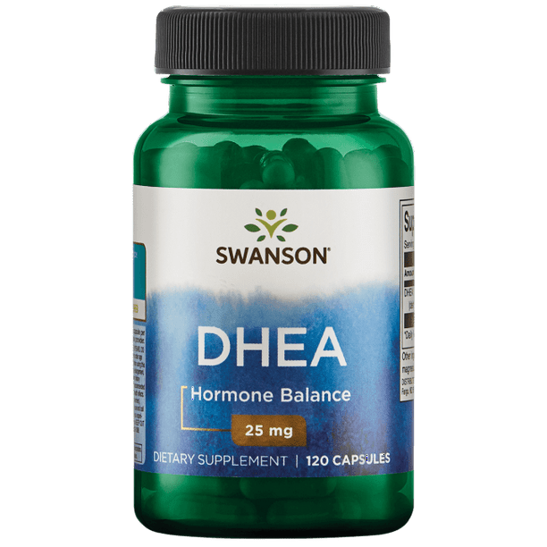 Swanson Dhea 25 mg 120 Capsules