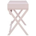 thumbnail image 4 of Linon Peggy Wood Home Office Writing Desk in Light Pink, 4 of 12