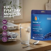 NormaLyte Grape Hydration Bag - 30 Sticks - FSA/HSA Eligible Item