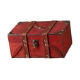 thumbnail image 5 of yuksok Jewelry Storage Box Gift Treasure Chest Box for Necklaces Bracelets Earrings Red, 5 of 9