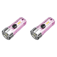 thumbnail image 3 of Linterna LED 8 Modos Mini Linterna 3 Marchas para Emergencia Exterior Rosa, 3 of 4