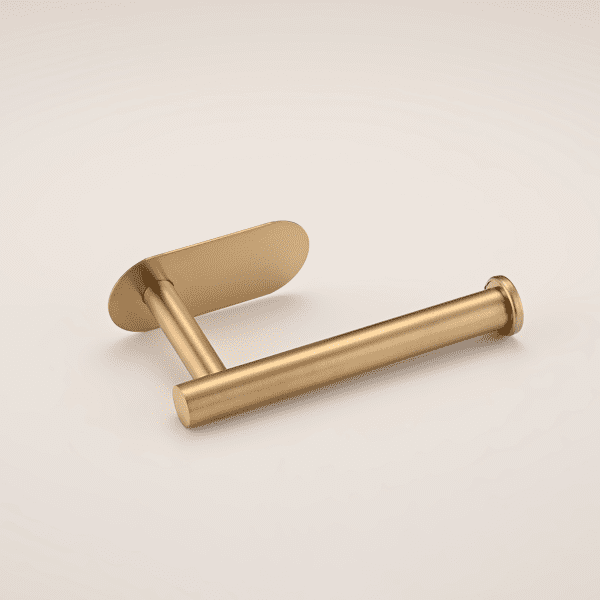 Toilet Paper Holder Self Adhesive, Stainless Steel Rustproof Adhesive Toilet Roll Holder no Drilling