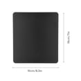 thumbnail image 1 of Aluminum Non Slip Gaming Mouse Pad Mat Double Sided Accurate Control Mousepad For PC,  And Delicate Aluminum Finish,Protects Desktop From Scratches, 1 of 8