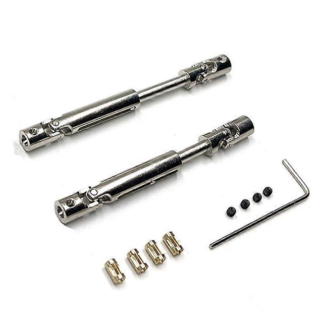 MN78 Metal Drive Shaft CVD Driveshaft with 3mm to 4mm Shaft Sleeve for MN78 MN-78 MN 78 1/12 RC Car