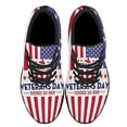 thumbnail image 2 of Veterans Day Remember And Honor American flag Shoes Sneakers Black Size 12, 2 of 7