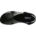 thumbnail image 5 of Women's Camper Oruga Platform Sandal Black Leather 40 M, 5 of 6